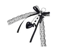 ZHENNB Joli porte-clés en forme de cœur avec breloque en forme de cœur - Chaîne de voiture - Ballerines - Ornements de sac de voiture - Porte-clés pour fille de ballet - Pour décoration de sac, Q1876