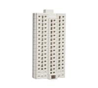 ZHENNB N Scale 1:500 Mansion Assembling Model Outland Réalismes Scène Miniature Architectural Assembled Models Sand Table Sand Table Scene Building