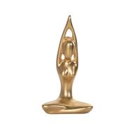 ZHENNB Statue de dame scandinave en résine pour entrée, table basse, étagère, décoration de salle de yoga