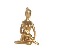 ZHENNB Statue de dame scandinave en résine pour entrée, table basse, étagère, décoration de salle de yoga