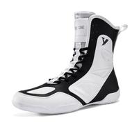 ZHENSI Chaussures Boxe Hommes Bottes Légères de Lutte et d'entraînement