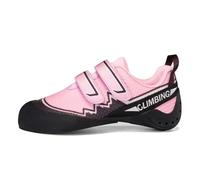 ZHENSI Chaussures d'escalade Chaussures d'escalade De Bloc Légères À Double Sangle pour Débutants en Salle Et en Extérieur pour Hommes Et Femmes,Rose,40 EU