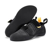 ZHENSI Chaussures d'escalade Hommes Chaussures de Bloc À Double Sangle pour Salle d'escalade Intérieure Et Extérieure pour Enfants Femmes Et Débutants,Jaune,37 EU