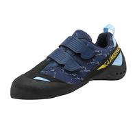 ZHENSI Chaussures d'escalade Hommes Femmes Jeunes Débutants Chaussures D'entraînement Professionnelles d'escalade De Bloc,Bleu,36 EU