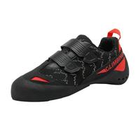 ZHENSI Chaussures d'escalade Hommes Femmes Jeunes Débutants Chaussures D'entraînement Professionnelles d'escalade De Bloc,Noir,35 EU
