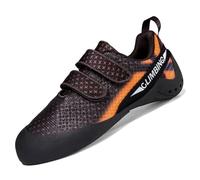 ZHENSI Chaussures d'escalade Légères pour l'escalade Sportive Et Le Bloc pour Enfants Hommes Et Femmes,Orange,34 EU