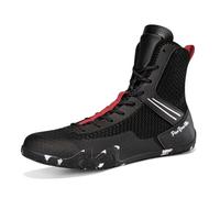 ZHENSI Chaussures Lutte Hommes Chaussures Boxe Bottes Sport Légères
