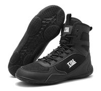 ZHENSI Chaussures Lutte pour Hommes Chaussures Boxe Fitness Powerlifting