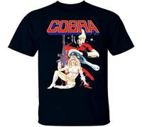 ZHENWA Anime: Cobra V1 Cobura Japanese Manga Comic 1982 Mens T Shirt (Black) S-3Xl Size XL