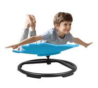 Zhenx Chaise rotative sensorielle pour enfants autistes, en forme de poisson, siège rotatif sensoriel pour tout-petits atteints d'autisme et de TDAH, entraînement assis et rotatif, coordination