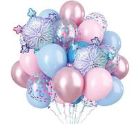 ZHERIKAH 32 Pièces Ballons Anniversaire, Ballon Gonflable, Ballons de Baudruche avec Ruban, pour Fêtes d'anniversaire, Mariages, Noël, Anniversaires de Mariage et Célébrations