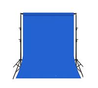 Zhexun Fond de Toile de Toile de Photographie, Muslin Chromakey Vert Screen pour la vidéo Vidéo Studio Youtube Equipment (Color : Blue, Size : 3mx6m)