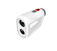 ZHFGJKSO Télémètre de Golf avec Compensation de Pente, portée jusqu'à 1000 Yards, Verrouillage du Drapeau, Vibration, grossissement 6X et Aimant Puissant.(White Golf)