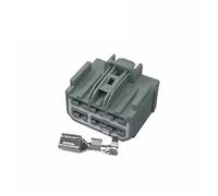 ZHFSWLKW Connecteur Haute Puissance for Voiture, 1 Jeu de 6 Broches 7283-3740-40, câble électrique Automobile, Coque connecteur mâle Femelle(Svart)