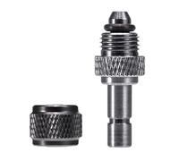 ZHGFXIN Adaptateur de transfert de CO2 en aluminium sans soudure pour aquariums à angle droit Optimisation de l'eau Jardinage Équipement d'entretien Adaptateur résistant pour aquariums