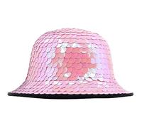 ZHGFXIN Chapeau bob coloré à strass pour homme et femme, large bord, pêcheur, chanteur, danseur, spectacle, bal disco cow-boy, homme pour femme, a, Taille unique