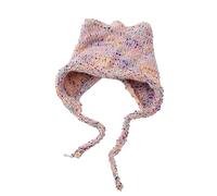 ZHGFXIN Chapeau d'hiver péruvien pour femme avec rabat d'oreille et rabat d'oreille - Chapeau de ski en tricot mignon avec sangle d'oreille - Bonnets en tricot - Jolis bonnets en tricot avec longues