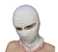 ZHGFXIN Chapeau horrible tête de mort chapeau crocheté pour femmes hommes accessoires photo chapeau effrayant voleur casquette Cosplay Halloween fête chapeaux tricotés pour homme