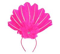 ZHGFXIN MardiGras Bandeau indien à plumes colorées Accessoire de costume pour carnaval Célébration FatTuesday Bandeau coloré