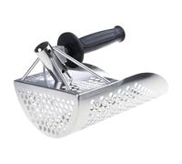 ZHGFXIN Pelle de tamisage à sable pour amateurs de détection de métaux en acier inoxydable - Pelles pour détection de métaux de plage