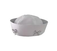 ZHGFXIN Sweet Girls Sailor Hat With Roll-up Brim Navy Seafaring With Small Bowknot Funny Adult Adolescents Halloween Cosplay Hats For Woman Wedding Men Suit Baseball Hat Seafaring Vintage