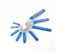 ZHGUIMING Accessoires de poignée de vanne à boisseau sphérique en acier inoxydable deux pièces trois pièces e poignée de commutateur de vanne de tuyau d'eau 4 minutes 6 minutes 1(DN100)