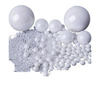 ZHGUIMING Billes de précision en céramique zircone G10, diamètres 0,8/1/1,2/1,5/1,58/2/2,77/3-16 mm, billes roulement ZrO2, lisses(15.081mm -1pcs)