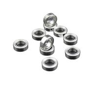 ZHGUIMING Lot de 10 roulements miniatures MR85 ZZ 5 x 8 x 2,5 mm, haute vitesse 0850, diamètre intérieur 5 mm, MR85 2Z