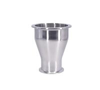 ZHGUIMING Raccord de tuyau sanitaire en acier inoxydable SUS 304, réducteur à trois colliers de serrage 2", 2,5", 3,5", 4", 4,5", brassage maison(114mm-K130 To,89mm-K106)