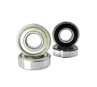 ZHGUIMING Roulements à billes à gorge profonde en acier chromé, 2 pièces, 6204 2RS ZZ 20 x 47 x 14 mm 6204RS 6204Z DDU 2Z, diamètre intérieur 20 mm(6204 2RS Premium)