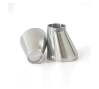 ZHGUIMING Tuyau réducteur excentrique soudé sanitaire en acier inoxydable SUS 316L 304 de 19, 25, 32, 38, 45, 51, 57, 63, 76, 89, 102, 108 mm for brassage maison(SUS316L,9x6mm)