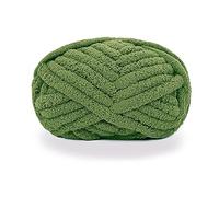 ZHHOOHAG Pelote Laine Grosse Maille Tricot Chunky pour couvertures à Tricoter à la Main Super Soft Big Jumbo Couverture de Fils Pelote Laine Epaisse (Color : Olive Green)