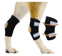 ZHHSUNY 1Paire Genouillères pour Chien,Chat Les Pattes Arrière Housse de Protection de Cheville,Support Cheville pour Chien,pour Blessure des Blessures et La Guérison des Entorse D'arthrite(M)