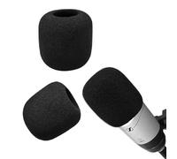ZHHSUNY 2PCS MK 4 Microphone Foam Cover Accessoires de Pare Brise, Compatible pour Sennheiser MK 4, MK 8, TLM 103 Microphone Replacement Mic Foam Cover