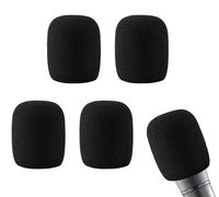 ZHHSUNY 4Pièces SM58 Bonnette Micro en Mousse Microphone Pare Brise Mousse Professionel pour Réduire Bruit Compatible avec Shu-re SM58 SM58-LC,Lavable à L'eau Microphone Housses de Protection