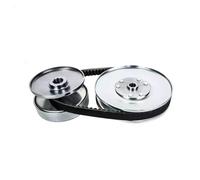 ZHHYGMD Accessoires Automobiles Kit de Couple pour Kart série 40, Pilote 1" + Embrayage entraîné 3/4" + Courroie Haute Performance