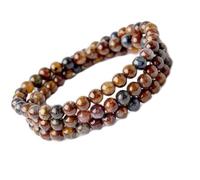ZHIBO Bracelets en cristal aigle rouge jaune et bleu pour homme et femme - Pierre, Pierre