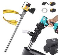 ZHIGUANYUN Nouvelle Pompe électrique sans Fil pour fûts, débit de 60 à 80 L/Min, 3 Vitesses réglables, Pompe à Main Portable pour fûts d'huile en extérieur Screw