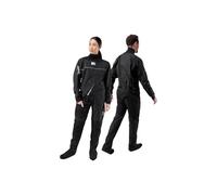 Zhik Combinaison étanche unisexe avec fermeture éclair sur le devant - Noir