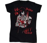 ZHINAN Summer Jeff The Killer V2 Men's Short Sleeve T-Shirt Black M