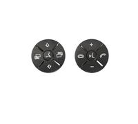 ZHINUAN 1 paire de boutons poussoirs for volant de voiture, Convient for Mercedes, benz, ML, Classe GL, W164, Classe R, W251, 1648700658, multifonction Banque de boutons de volant de véhicule(Black 1