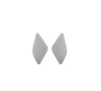 ZHINUAN Autocollant for cache-haut-parleur inférieur de porte centrale, Convient for Toyota Alphard Vellfire série 40 2023-2024, garniture de protection acoustique, cache-haut-parleur interne Grille d