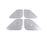 ZHINUAN Autocollant for haut-parleur audio de voiture, Convient for Nissan Navara NP300 ST 2014-2022, garniture intérieure, panneau de porte, accessoires Grille de protection pour haut-parleur de voit