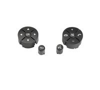ZHINUAN Bouton de commande de volant de voiture, Convient for Mercedes, benz, classe C GLK W204, kit de réparation de garniture multifonctionnelle noir marron Banque de boutons de volant de véhicule(B