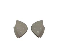 ZHINUAN Bouton de commande de volant de voiture, Convient for Mercedes, benz, Classe E W211 E320 E350 E550, garniture de touches multifonctions intérieures Banque de boutons de volant de véhicule(Dark