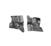 ZHINUAN Garniture de capot latéral d'essuie-glace avant, Convient for Mitsubishi, Pajero Montero III V73 V75 V77 Déflecteur Couvercle latéral d'essuie-glace de véhicule(1 Pair L and R)