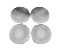 ZHINUAN Garniture de couvercle de haut-parleur de porte, Convient for Mercedes, benz, Classe C W204 C180 C200 2008-2014 A, autocollant de haut-parleur audio, accessoires, pièces de style automobile Gr