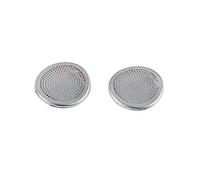 ZHINUAN Garniture de protection de haut-parleur de portière de voiture, Convient for Nissan Sylphy Sentra 2020, cadre de haut-parleur chromé, autocollant, accessoires intérieurs Grille de protection p