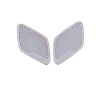 ZHINUAN Garniture de protection de haut-parleur de portière de voiture, Convient for Volkswagen, VW, Golf, MK7 7.5 2013-2020, autocollant de cadre de haut-parleur en acier inoxydable Grille de protect