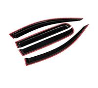 ZHINUAN Pare-soleil, déflecteur de pluie, pare-soleil, abris, Convient for vitres latérales voiture à hayon Chevy Spark 2006-2010 pare-pluie pour vitres de voiture